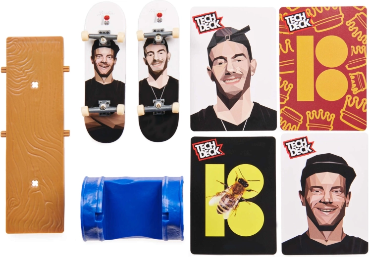 Zwei einsatzbereite Fingerboards für sofortige Action