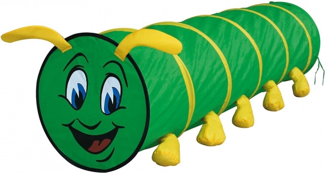 Bino Kriechtunnel Raupe für Kinder