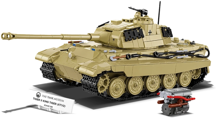 Imposantes Modell im Maßstab 1:28