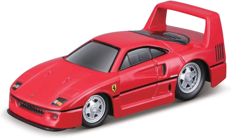 Maisto Muscle Machines Ferrari F40 rotes Modell 1:64