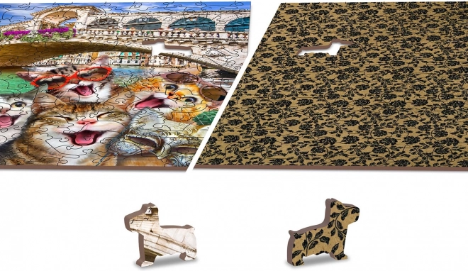 Beidseitiges Puzzeln 2-in-1