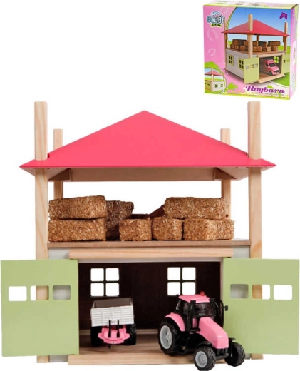 Kids Globe Holz-Heulager und Scheune 2-in-1 1:32
