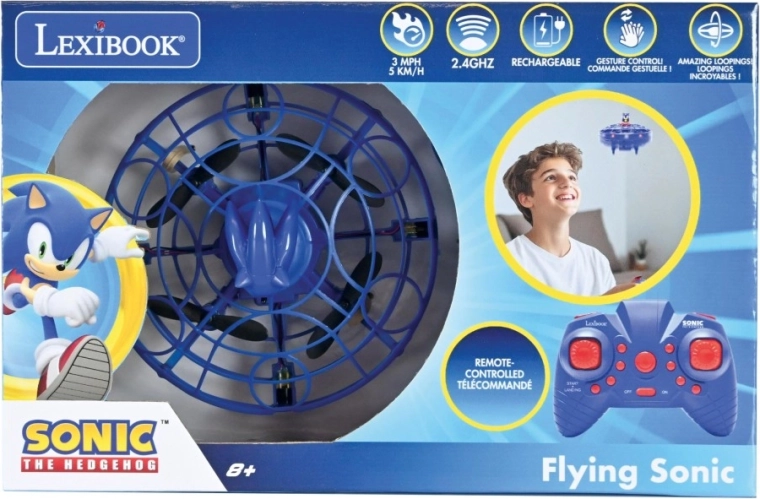Lexibook fliegende UFO-Drohne SONIC mit Fernbedienung