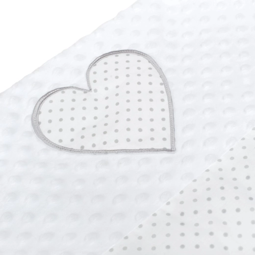 Weicher Minky und atmungsaktive Baumwolle