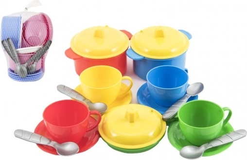 Kinder Geschirr-Set TECHNOK 18 Stück