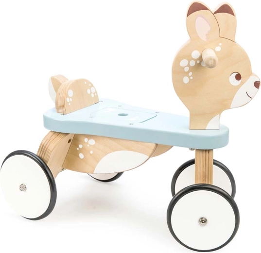 Le Toy Van Holz-Rutschfahrzeug Rehkitz – 1 Stück