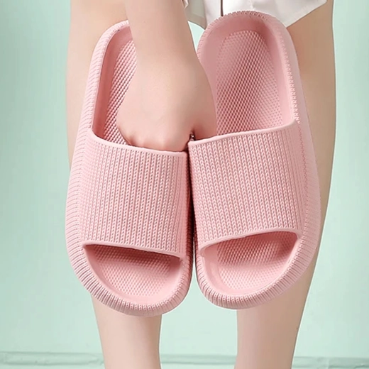 Damen-Schaumstoff-Pantoletten für Sommer und Zuhause
