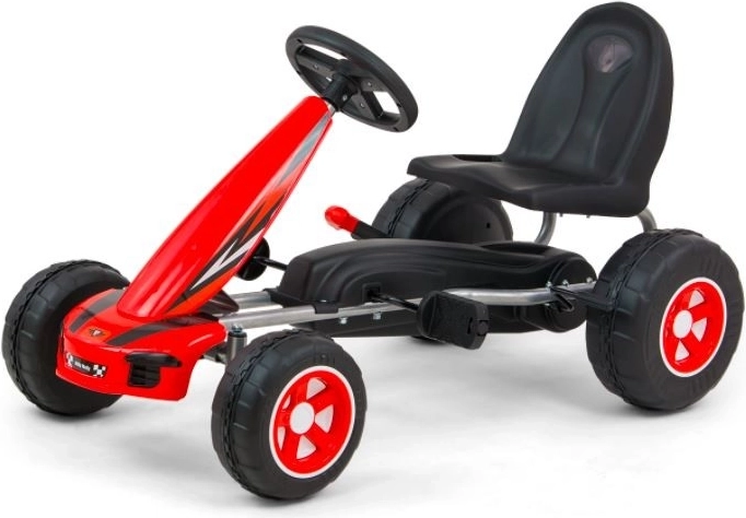 Tret-Go-Kart Viper – Rot
