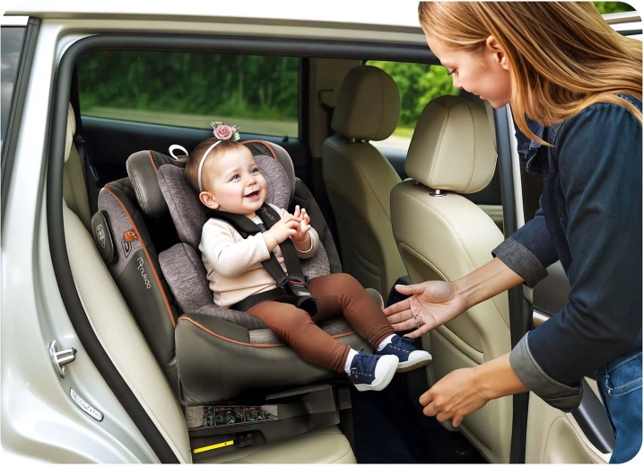 Wächst mit dem Kind: 12 Stufen und 5 Neigungspositionen