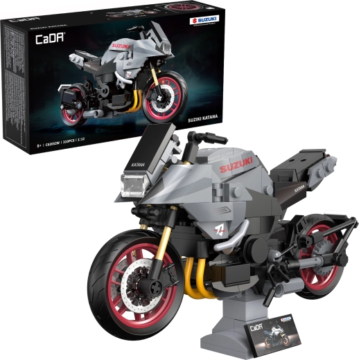 CaDA Suzuki Katana Motorrad-Bausatz 1:12 (310 Teile)