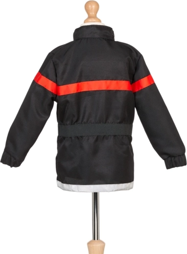 Feuerwehrjacke mit auffälligen Streifen