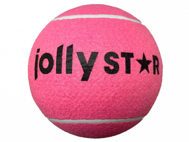 Tennisball XXL JollyStar rosa