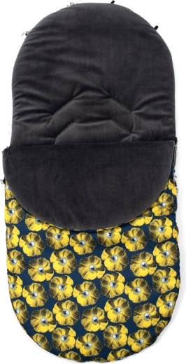 Kinder-Winterfußsack New Baby gelb