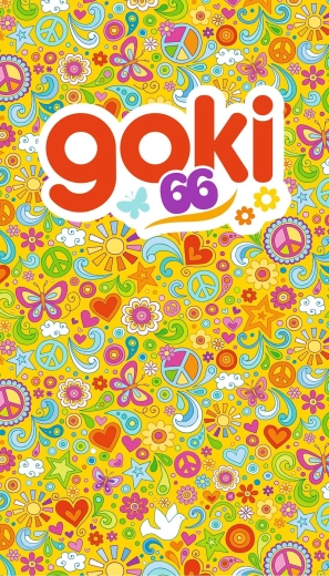 Dekorativer Textil-Hängebanner Goki - 1 Stück