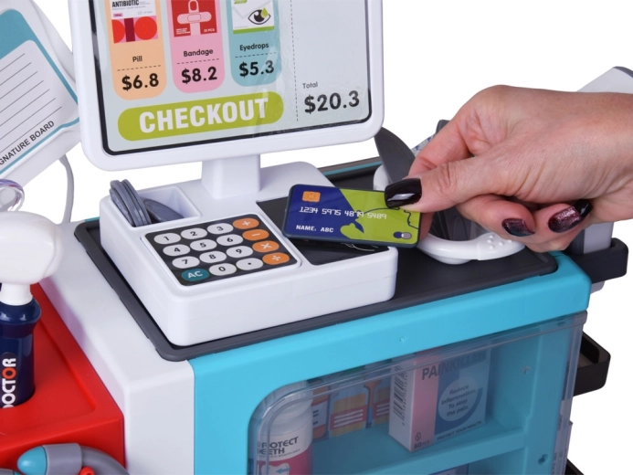 Interaktive Kasse mit Terminal