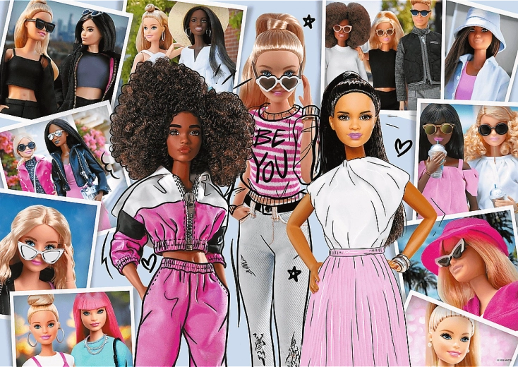 Puzzle 200 Teile Barbie Welt von Trefl