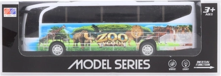 Safari-Bus aus Metall mit Batterie