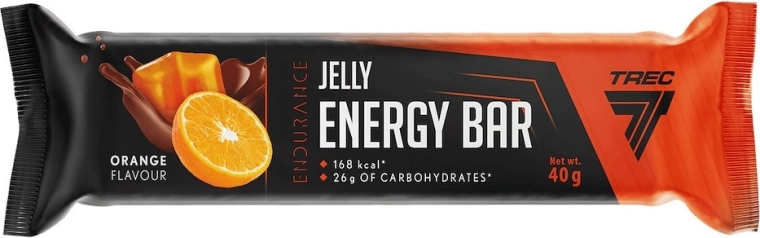Trec Endurance Jelly Energy Bar – Energieriegel aus Gelee mit Orangengeschmack 40 g