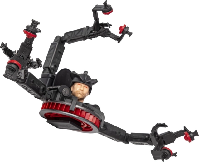 Mechanische Zubehörteile und futuristische Details