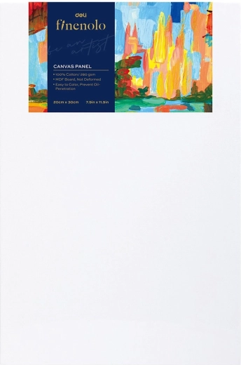 Leinwand auf Karton 20 × 30 cm