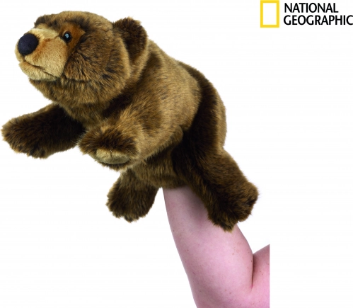 Handpuppe Grizzlybär National Geographic