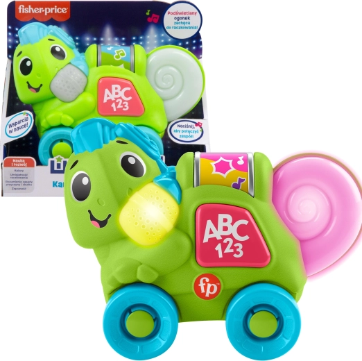 Fisher-Price Link Squad interaktives Chamäleon entdeckt Farben
