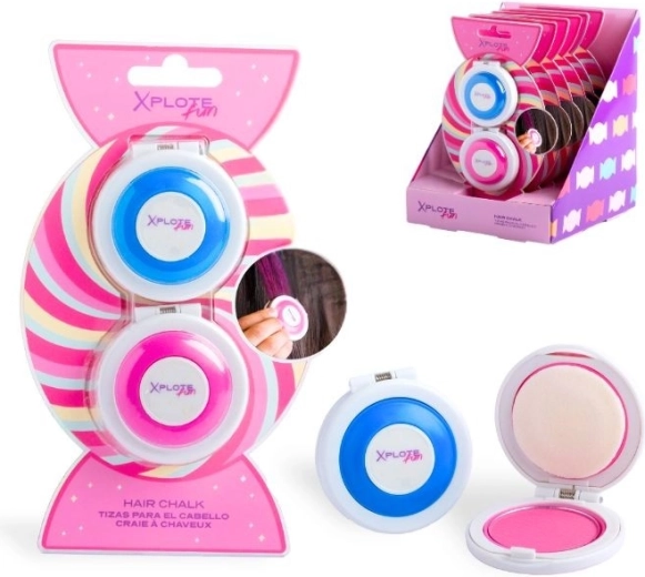 Haarkreiden Sweet Candy (2 Farben) – 1 Stück