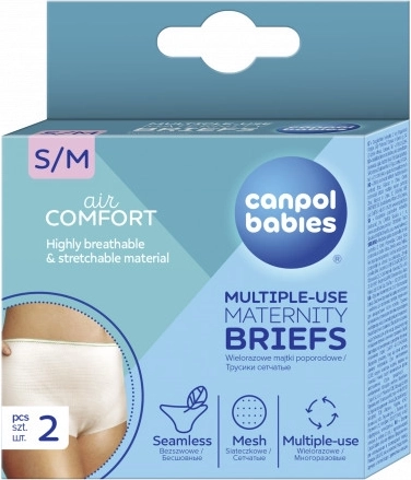 Canpol babies Multifunktionale Slips S/M nach der Geburt 2 Stk