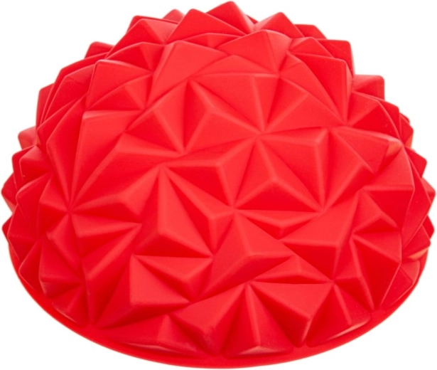 Sensorische Massage-Halbkugel Rot – Diamant-Textur