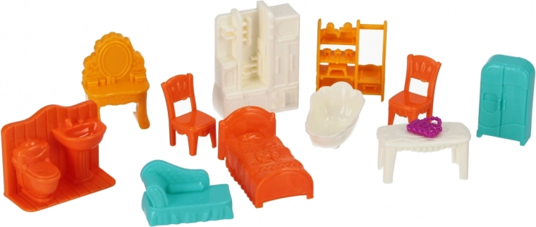 Möbel zum Einrichten der Zimmer