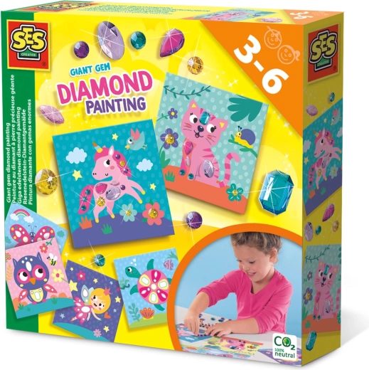 SES Malen und Basteln – Diamant-Tierchen