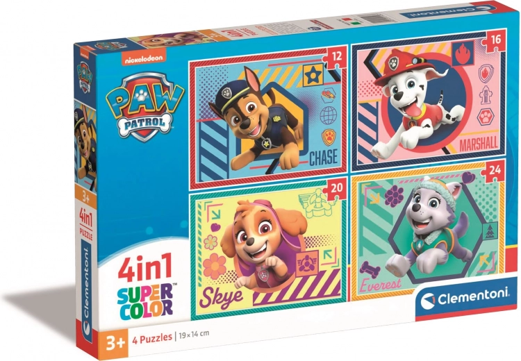 Puzzle 4v1 Paw Patrol