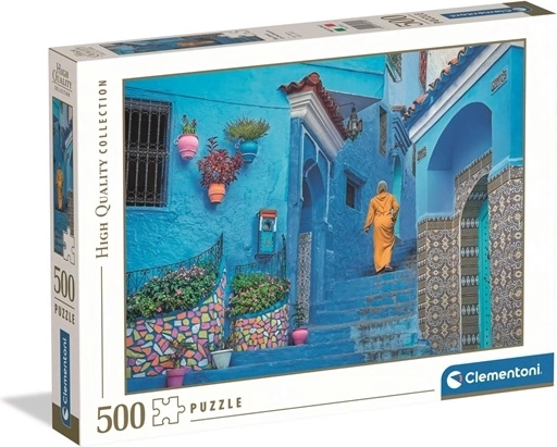 Clementoni Puzzle 500 Teile – Beste Straße von Chefchaouen
