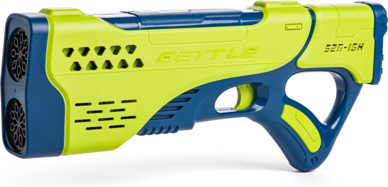Woobly Boobly Double Bubble Blaster – doppelte Seifenblasenpistole mit USB‑Ladung