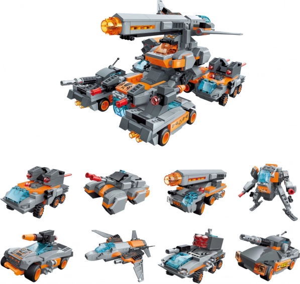 Qman Thunderbolt Chariot Baukasten 8-in-1