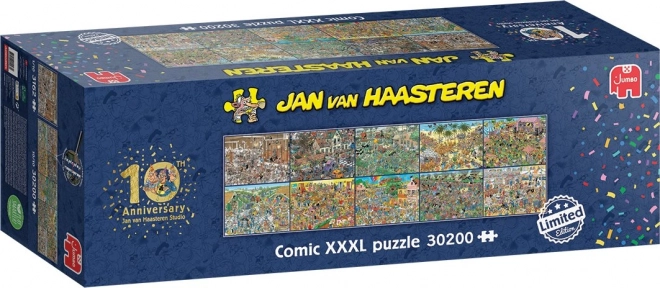 JUMBO Puzzle JAN VAN HAASTEREN XXXL limitierte Edition 30 200 Teile