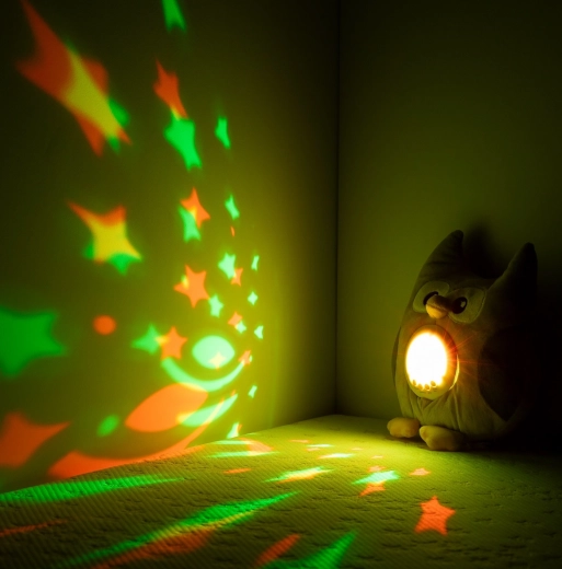 Beruhigende RGB-Lichtprojektion