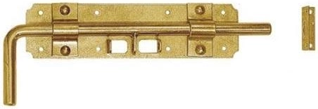 Schiebericht 240 × 60 × 2 mm, gelb verzinkt