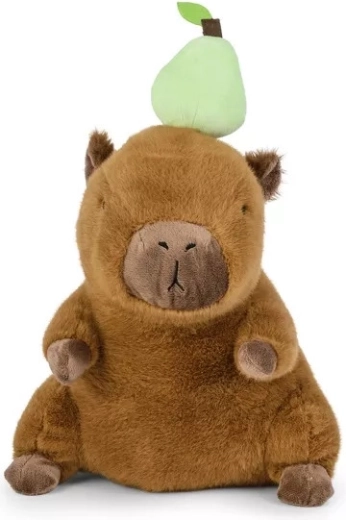 Plüsch-Kapibara mit Birne 25 cm Daffi