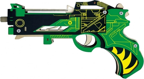 Holz-3D-Puzzle – Gummiband-Waffe Virbius