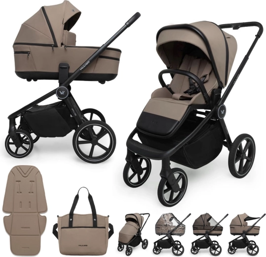 Muuvo Five Kombikinderwagen 2in1 Mokka