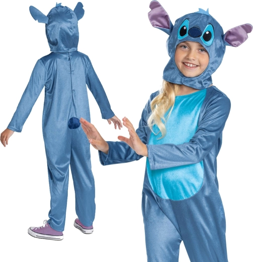 Kinderkostüm Stitch – 3–4 Jahre (94–109 cm)