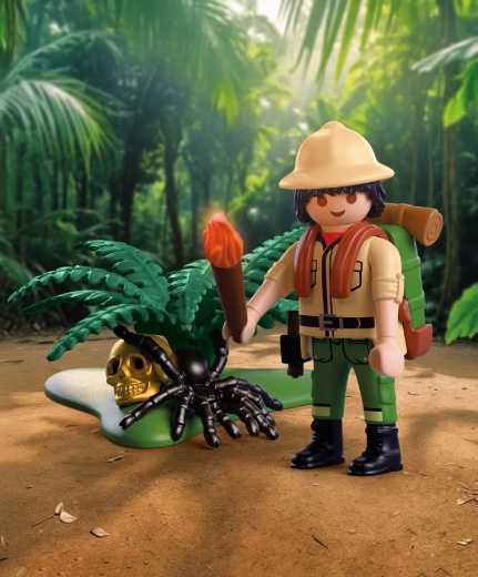 Bewegliche Abenteurer-Figur