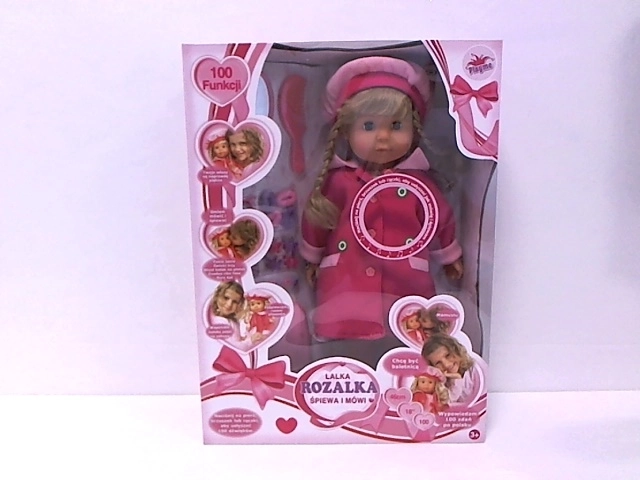 Bayer interaktive Puppe Charlene mit Koffer, 46 cm