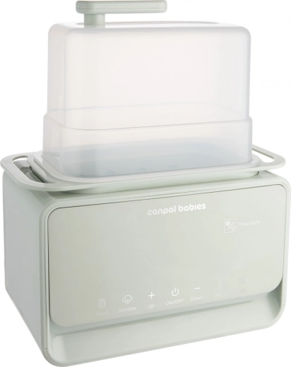 Canpol babies elektrischer Flaschenwärmer und Sterilisator 7-in-1 mit Thermostat