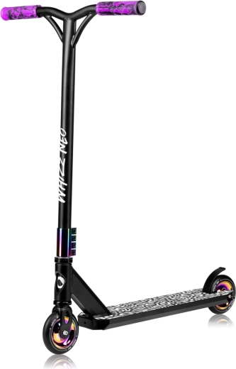 Lionelo Whizz Freestyle-Scooter Black Carbon Multicolor