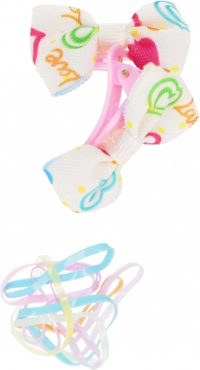 Praktisches Set inklusive Haaraccessoires