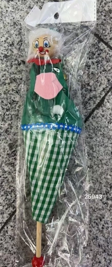 Clown-Marionette 27 cm