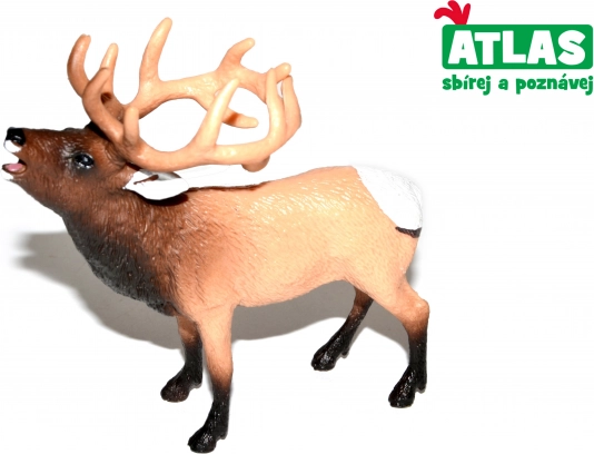 Handbemalte Hirschfigur 10 cm