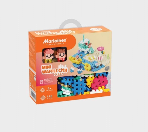 Waffle Mini Bauset – Strand, 148 Teile